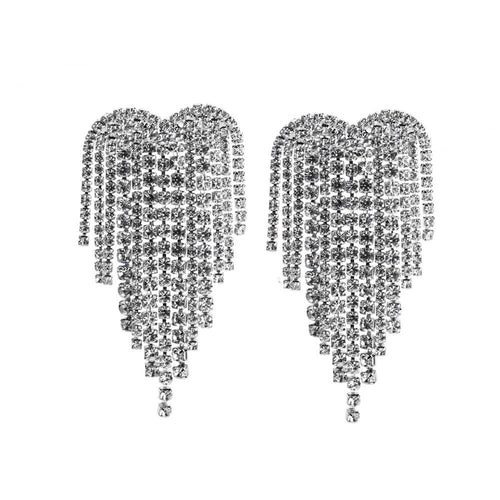 crystal heart diamonte statement earrings edgability