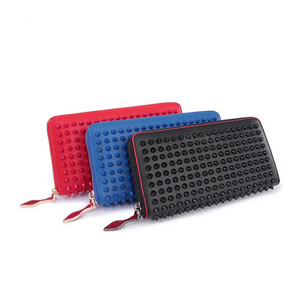 spiked wallet rivets studded wallet edgability