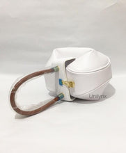 round bag white bag edgability top side