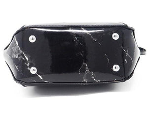 marble bag black bag sling bag edgability bottom view