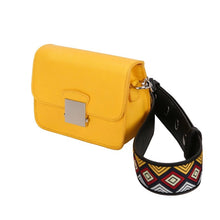 yellow purse online edgability angle view