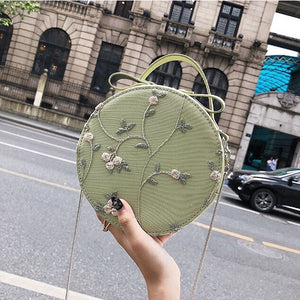 embroidered bag round bag box bag edgability size view