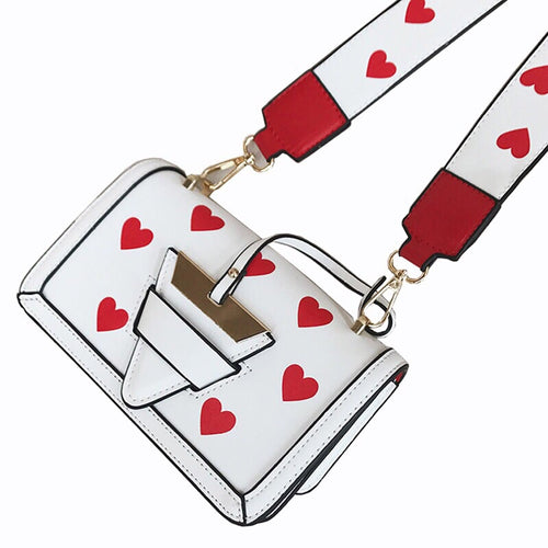 white bag hearts sling bag edgability