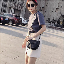 black bag sling bag classy bag edgability model view