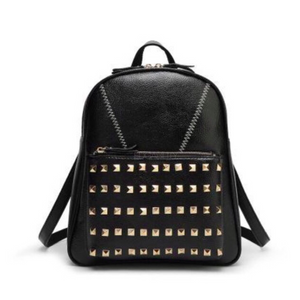 studded black backpack edgability