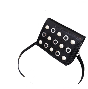 studded bag black bag sling bag edgability