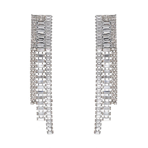 long statement earrings crystal earrings chic jewelry edgability