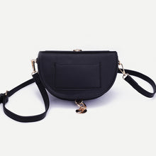 black bag studded bag party bag edgability back view