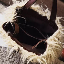 fur bag mini backpack edgability inside view