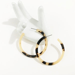acetate earrings statement earrings edgability top view