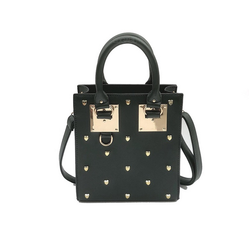 heart studs studded bag edgability