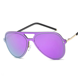 mirror sunglasses chrome purple sunglasses edgability