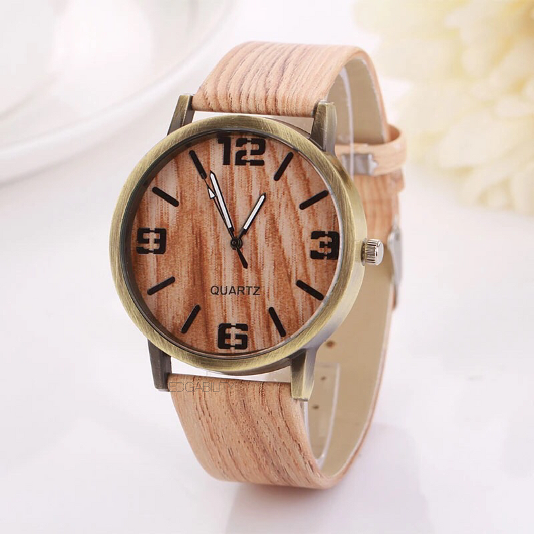 trendy watch wood watch edgability