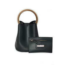 black bag bucket bag luxury bag wristlet edgability pouch 