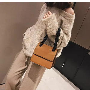 tan bag brown purse sling bag edgability model view