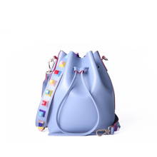 lavender studded bag bucket bag edgability