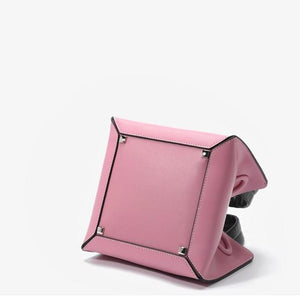 pink bag bucket bag mini bag sling bag edgability bottom view