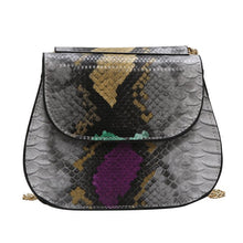 classy grey snakeskin bag edgy fashion edgability