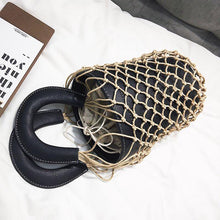 bucket bag basket drawstring bag black bag edgability flat view