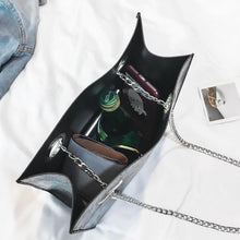 black bag sling bag edgy fashion edgability inside view