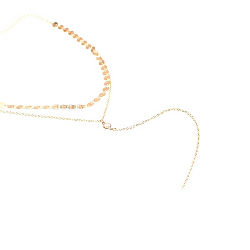 layered necklace gold choker edgability