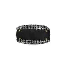 classic tweed bucket bag edgability bottom view