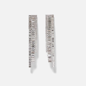 long statement earrings crystal earrings chic jewelry edgability front view