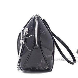 marble bag black bag sling bag edgability side view