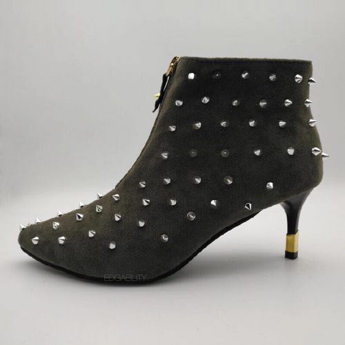 ankle boots studded boots edgability