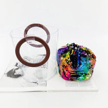 sequins bag bucket bag clear bag edgability open view