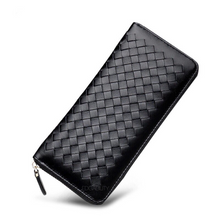 black wallet basket weave trendy wallet edgability