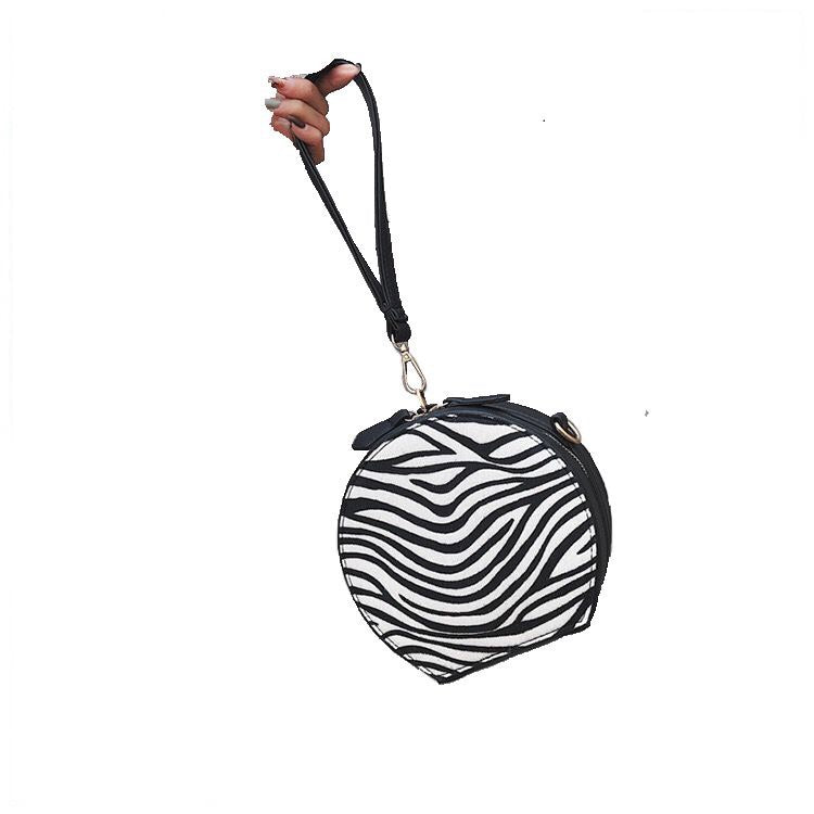 zebra print box bag round bag edgability