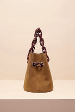 bucket bag brown bag classy bag edgability side view