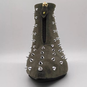ankle boots studded boots edgability front view