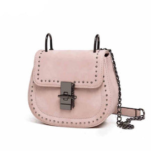 pink studded bag edgy fashion edgability
