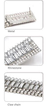 long statement earrings crystal earrings chic jewelry edgability detail view