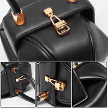 black bag round bag clutch bag sling bag edgability detail view