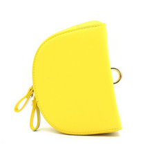 yellow sling bag and petals strap front view edgability