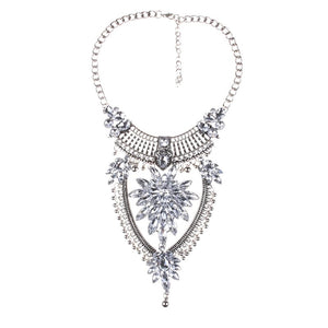 statement necklace edgability silver layered necklace