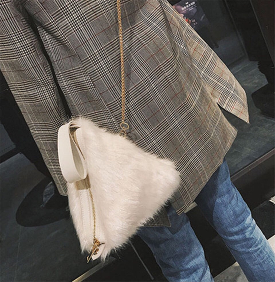 Mink Fur Clutch Purse Handbag | Fur Purse Handbag Genuine | Mink Fur  Shoulder Bag - High - Aliexpress