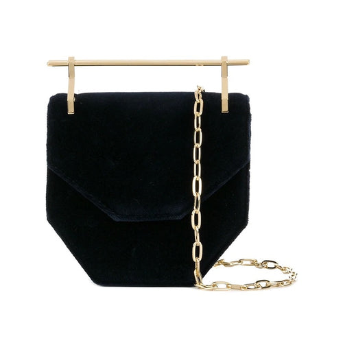 velvet black clutch classy bag edgy fashion edgability
