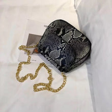 classy grey snakeskin black bag edgy fashion edgability top view