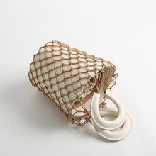 bucket bag basket drawstring bag edgability aerial view