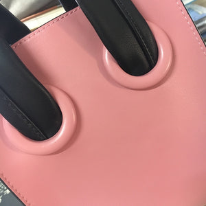pink bag bucket bag mini bag sling bag edgability handle view