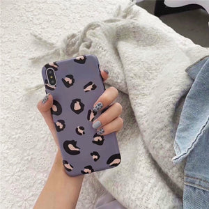 purple leopard iphone cover iphone case edgability size view