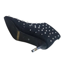 black boots studded boots edgability bottom view