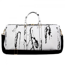 marble white travel bag edgability