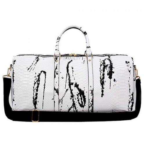 marble white travel bag edgability