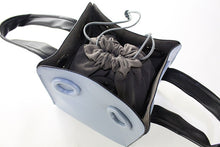 blue bag bucket bag mini bag sling bag edgability detail view