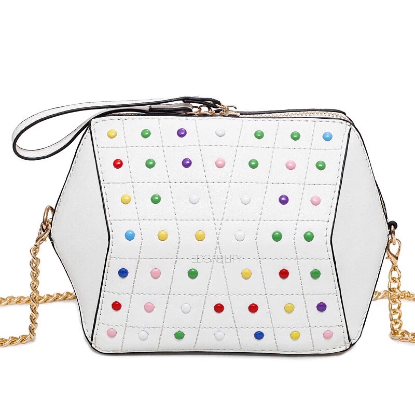 Y2K style Trendy Diamond-shaped Evening Handbag, Rhinestone Decor Crossbody  Bag, Women's Clutch Purse With Chain Strap,Fantasy Novelty Purse For  Valentine's Day,Wedding Party,Halloween,Music Festival | SHEIN USA